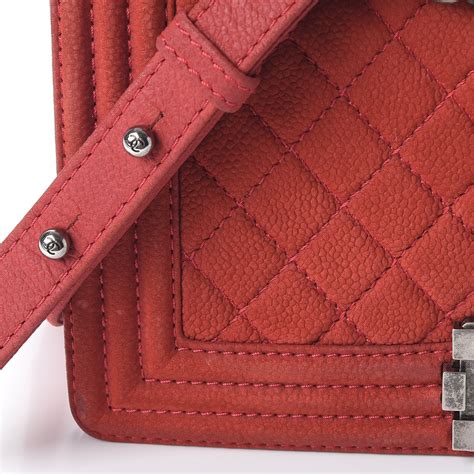 CHANEL Iridescent Caviar Quilted Medium Boy Flap 